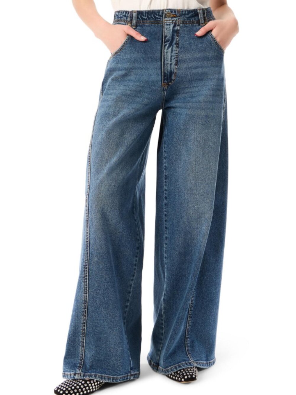 Robert Rodriguez Barrel Seamed Jeans - Picture 4 of 5
